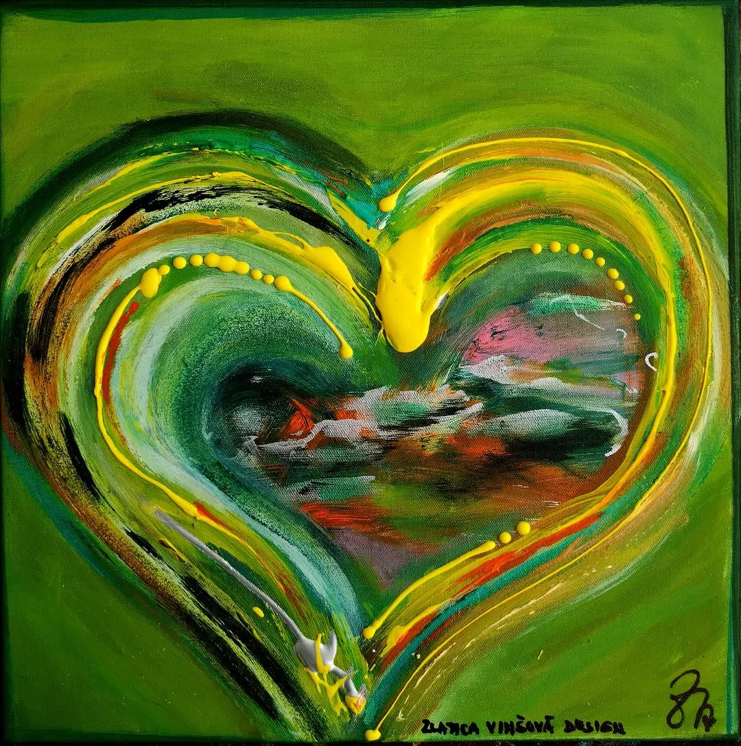 92. obraz SRDIEČKO
50x50cm