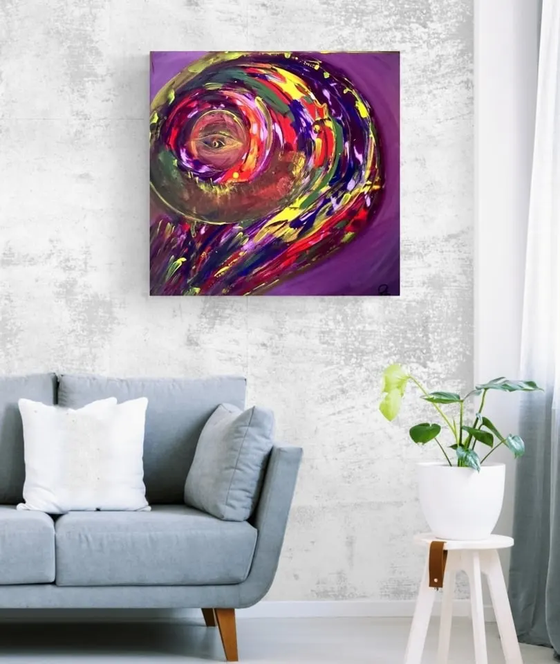 31. obraz POHĽAD DO MINULOSTI
70x70cm