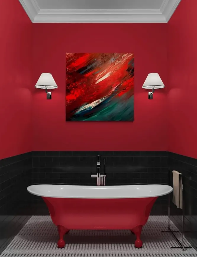 46. obraz PRÍVAL EMÓCIÍ
100x100cm