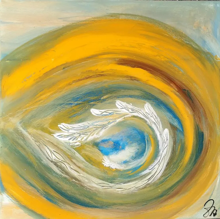 134. obraz “PREPLETENÉ OSUDY”
pravá  strana
100x50cm