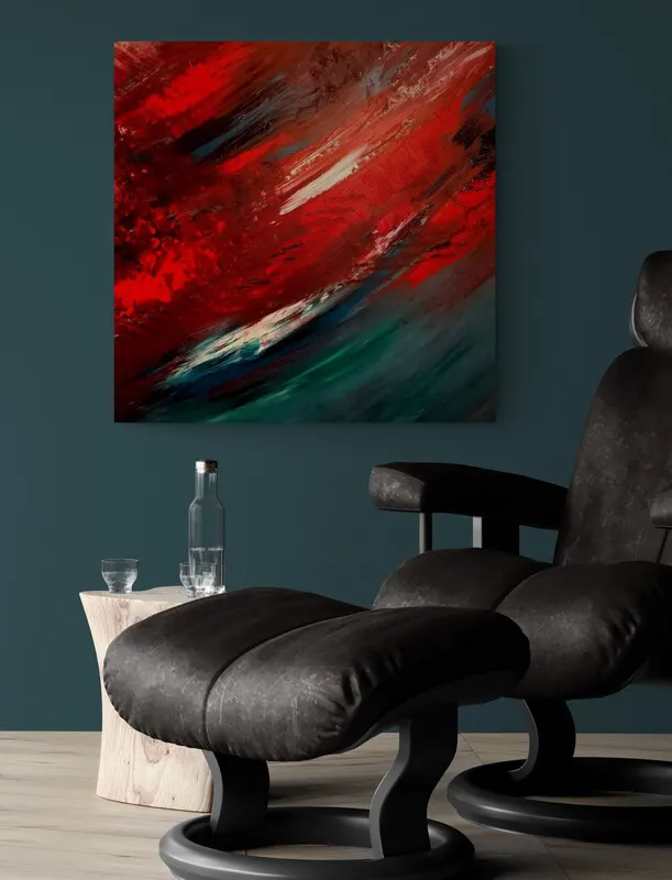 46. obraz PRÍVAL EMÓCIÍ
100x100cm