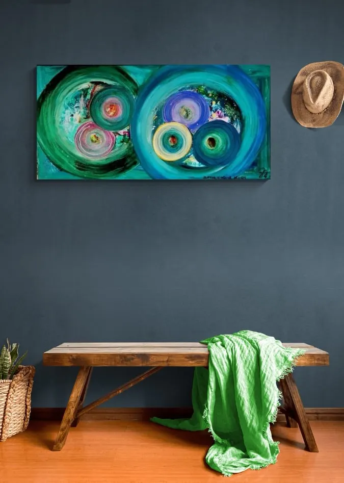 83. obraz ŠŤASTNÁ DUŠA
100x50cm