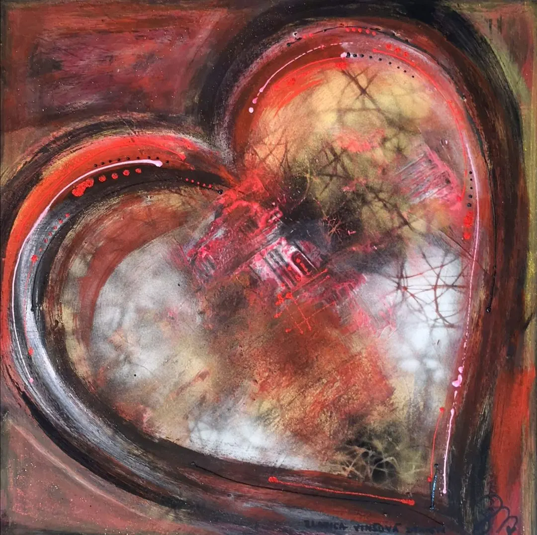 48. obraz “ROMANOVO SRDCE”
50x50cm