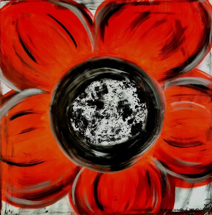 125. obraz  “KVET”
100x1000cm