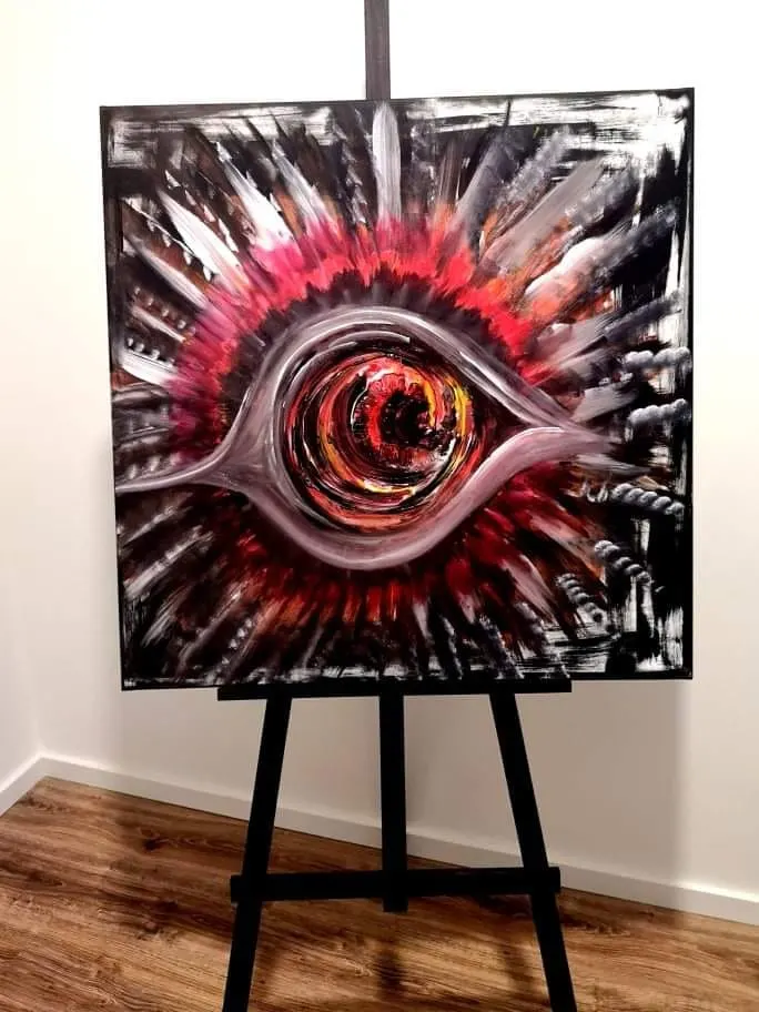 28. obraz MAGICKÝ POHĽAD 90x90cm