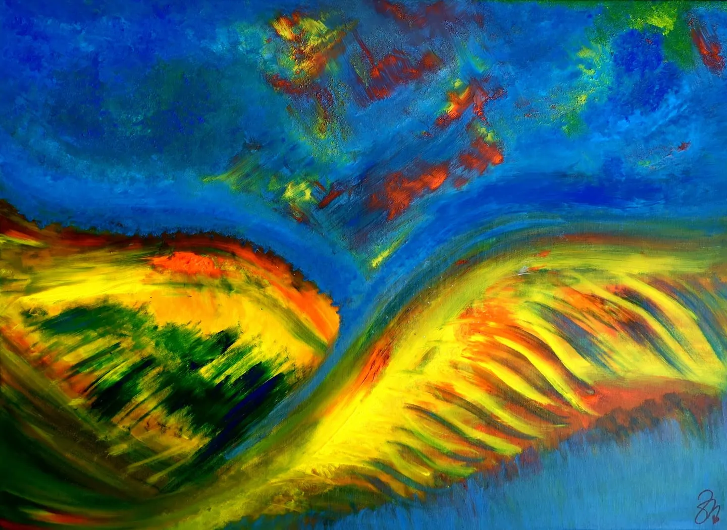 36. obraz NÁDEJ  110x80cm