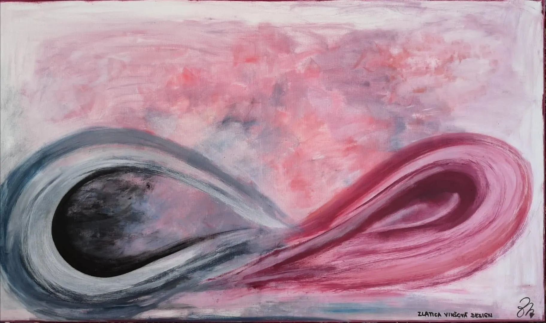 89. obraz LÁSKA&NENÁVISŤ
120x70cm