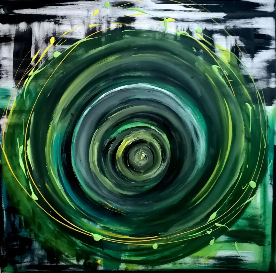 52. obraz VÍR ŽIVOTA
80x80cm