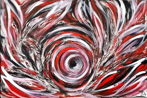 106. obraz  “CESTY DUŠE ”
120x80cm